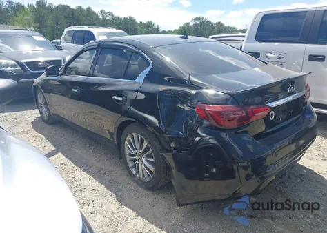 2018 Infiniti Q50 3.0T Luxe из США, поврежденный, VIN JN1EV7AP3JM592406